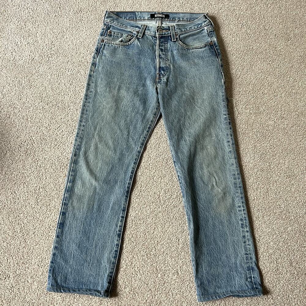 Reformation x Levi’s Repurposed Distressed Jeans Size 29